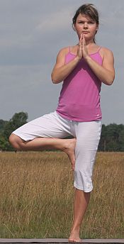 Der-Baum-Yoga-Übung-Vrksasana