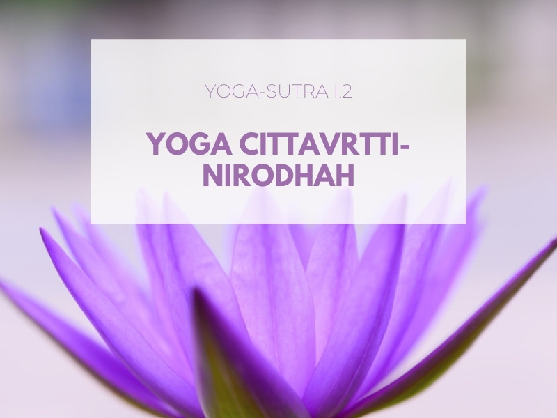 Yoga Sutra I.2