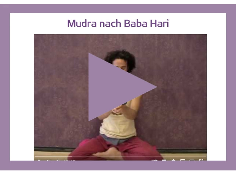 Yoga-Video Mudra nach Baba Hari