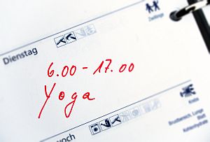 Zeit für Yoga