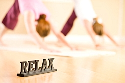 Mit Yoga Relaxen