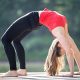 Yoga-Übung das große Rad - Urdhva Dhanurasana